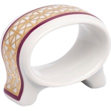 Imperial Porcelain Moscow River Metallik Porselen Peçete Yüzüğü