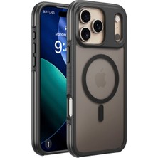 Bufflabs iPhone 17 Pro Max Siyah Magsafe Air Bumper Telefon Kılıfı