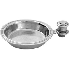 King's Pewter Kalay Şarap Şişesi Altlığı ve Tıpası
