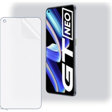 Schitec Realme Gt Neo Uyumlu Ön Yüzey Nano Şeffaf Hidrojel Ekran Koruyucu