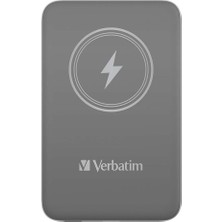 Verbatim 10000MAH With Usb-C 15W Gri Magnetic Wireless Powerbank MCP-10GY