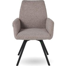 Hjort Knudsen Ergo Toffee Metal Kollu Sandalye