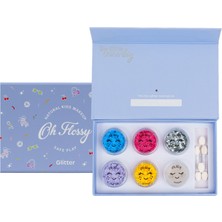 Oh Flossy Disco Doğal Simli Çocuk Makyaj Seti