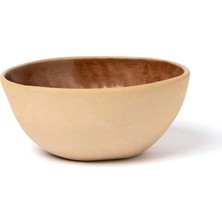 Masuma Ceramics Mocha Kahverengi Stoneware Çorba Kasesi 16 cm