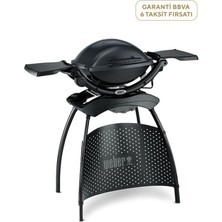 Weber Q 1400 Siyah Standlı Elektirikli Barbekü