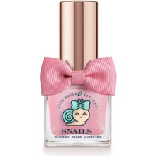 Snails Glitter Bomb Pembe Su Bazlı Kız Çocuk Oje