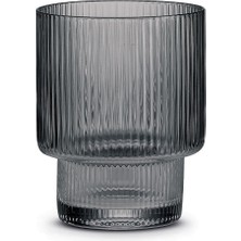 Pozzi Milano Modern Classic Gri Cam 2'li Su Bardağı Seti