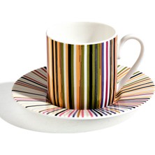 Missoni Home Çizgili 2li Porselen Fincan Seti