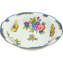 Herend Victoria Desenli Porselen Kase 17 cm