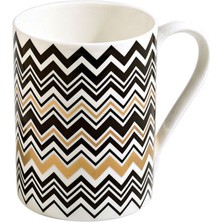 Missoni Home Siyah Gold Porselen Kupa