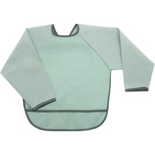Miniboni Mint Uzun Kollu Leke Tutmaz Bebek Mama Oyun ve Aktivite Önlüğü