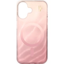 iDeal of Sweden Glitter Glow Iphone 16 Magsafe Uyumlu Rose Blush Telefon Kılıfı