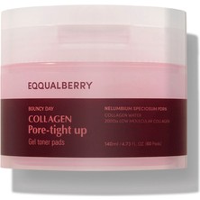 Eqqual Berry Collagen Pore Tight Up Gel 60'lı Gözenek Önleyici Kolajenli Jel Ped 140 ml
