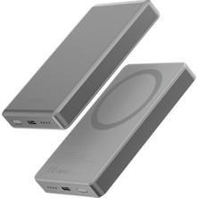 Energea Alupac 10K Gri 10.000 Mah Magsafe Uyumlu Powerbank