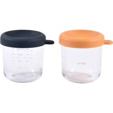 Beaba Night Blue Honey Cam Bebek Mama Kavanozu 2'li Set 250 ml