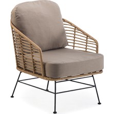 L'unica Nest Alüminyum Rattan Bahçe Koltuğu