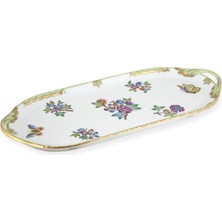 Herend Victoria Desenli Porselen Servis Tepsisi