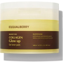 Eqqual Berry Collagen Glow Up Gel Toner 60'lı Leke Önleyici ve Parlatıcı Jel Ped 140 ml