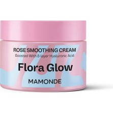 Mamonde Flora Glow Rose Smoothing Cream Cildi Pürüzsüz ve Yumuşak Tutan Parlaklık Veren Yüz Kremi 50 ml
