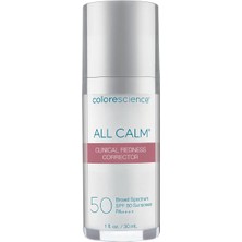 All Calm Clinical SPF50 Kızarıklık Giderici Yüz Kremi 30 ml