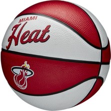 Wilson WTB3200XBMIA Nba Team Retro Miami Heat No 3 Mini Basketbol Topu