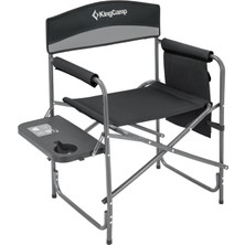 KingCamp Ash Comfort Gri Katlanır Kamp Sandalyesi