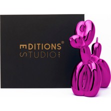 Editions Studio Art Jeff Koons Balloon Dog Xxlarge Pembe Heykel