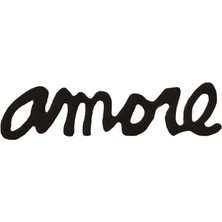 Slide Amore Siyah Masaüstü Dekoratif Obje