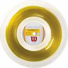 Wilson Poly Altın 16 Reel Tenis Kordajı WRZ904900