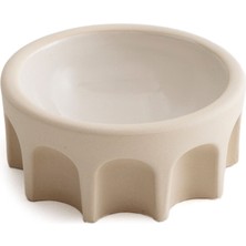 Ceramicshe Colloseum Krem Stoneware Kase 15 cm