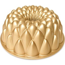 Nordic Ware Kaleydoskop Altın Rengi Döküm Kek Kalıbı