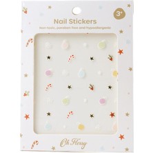 Oh Flossy Christmas Çocuk Tırnak Sticker Seti