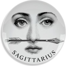 Fornasetti Tema E Variazioni No 356 Porselen Dekoratif Tabak