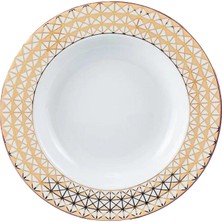 Imperial Porcelain Zamoskvorechye Porselen Çukur Tabak 22,5cm