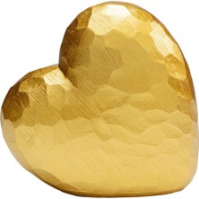 Kare Design Heart Gold Dekoratif Obje