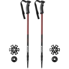 Lafuma Lautaret Bordo Alüminyum 2'li Baton Set