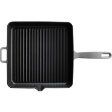Voeux Kitchenware Gracieuse Gri Döküm Kare Izgara Tava 25 cm