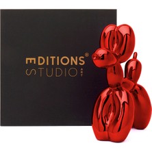 Editions Studio Art Jeff Koons Balloon Dog Kırmızı Heykel