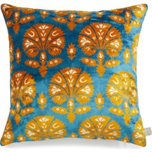 La Casa Antica Hardal Ipek Kadife 50X50 cm Dekoratif Yastık