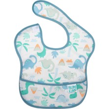 Bumkins Dinosaurs Superbib Kolsuz Unisex Bebek Mama Önlüğü
