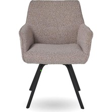 Hjort Knudsen Toffee Metal Kollu Sandalye