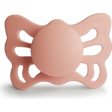 Frigg Butterfly Pretty In Peach Silikon Anatomik Damaklı Emzik
