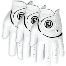 FootJoy Weathersof Beyaz 3'lü Erkek Golf Eldiveni