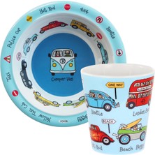 Tyrrell Katz Cars Melamin Çocuk Mama Kasesi ve Alıştırma Bardağı