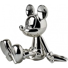 Leblon Delienne Sitting Mickey Par Marcel Wanders Silver Heykel