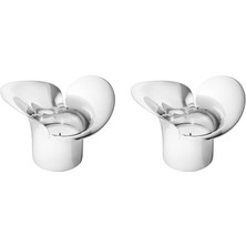 Georg Jensen Bloom Boranica 2li Çelik Mumluk