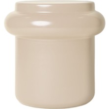 Edizione Living Bolla Kum Mat Porselen Tabure Sehpa 34 cm