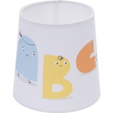 Itsy Bitsy Kids Alphabed Renkli Çocuk Odası Aplik Başlığı