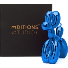 Editions Studio Art Jeff Koons Balloon Dog Mavi Heykel