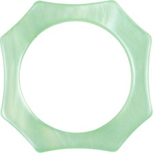 Capdeco Accessories Yeşil Akrilik Peçete Yüzüğü